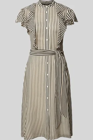 Ralph Lauren Midi-jurk met knoopsluiting, model 