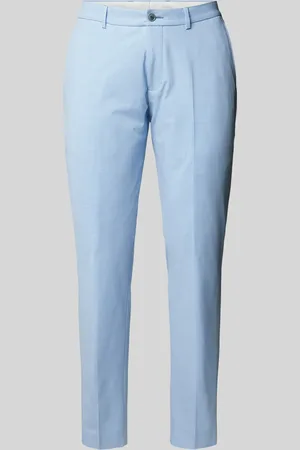QS by s.Oliver Regular fit pantalon met persplooien, model 
