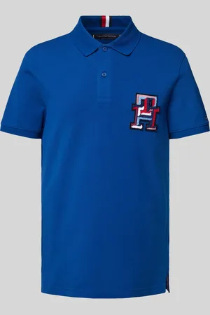 Tommy Hilfiger Regular fit poloshirt met labelbadge