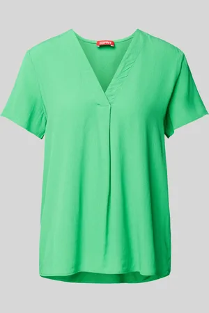 ESPRIT Blouseshirt met tuniekkraag