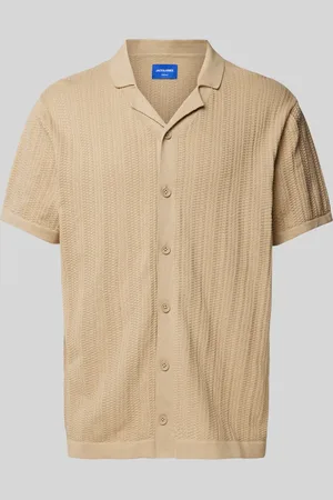JACK & JONES Regular fit vrijetijdsoverhemd in gebreide look