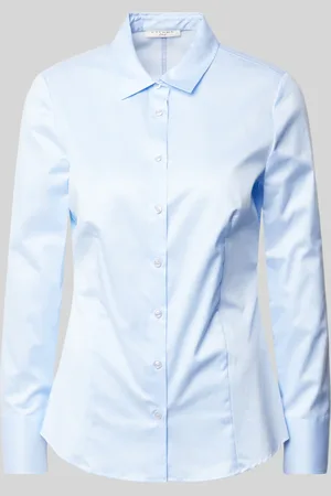ETERNA Overhemdblouse met kentkraag, model 
