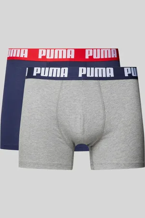 PUMA Boxershort met labeldetail in een set van 2 stuks