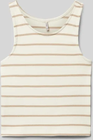 ONLY Top met bandjes en streepmotief