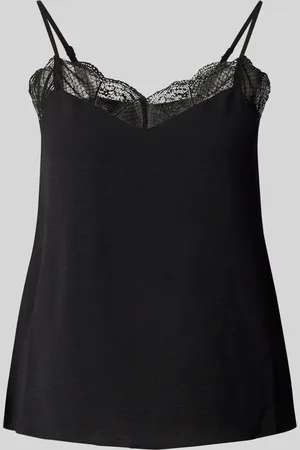 Pieces® Top met spaghettibandjes, model 