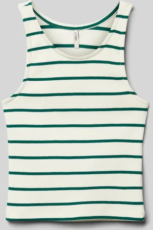 ONLY Top met bandjes en streepmotief