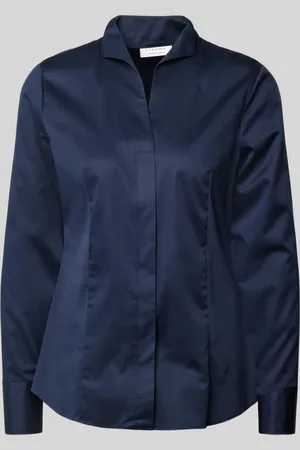 ETERNA Blouse met kelkkraag, model 