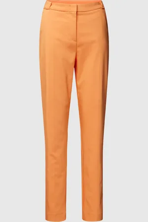 Comma, Slim fit stoffen broek in effen design