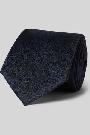 Carlo Monti Zijden stropdas met paisleymotief