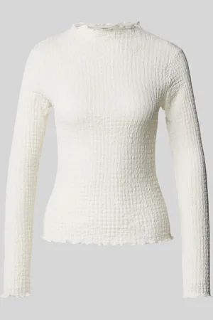 TOM TAILOR Shirt met lange mouwen en structuurmotief