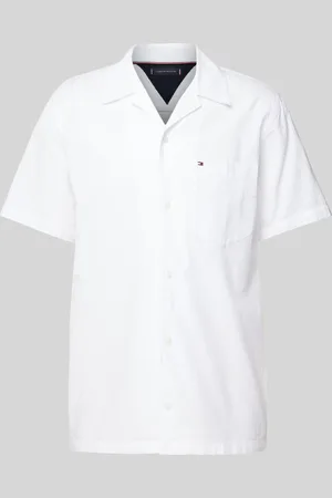 Tommy Hilfiger Regular fit vrijetijdsoverhemd met logostitching