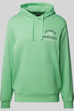 Lyle & Scott Hoodie met statement- en labelprint