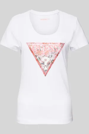 Guess T-shirt met strass-steentjes
