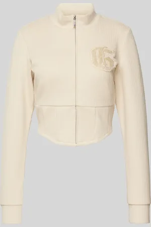 Guess Gebreid jack met labelpatch