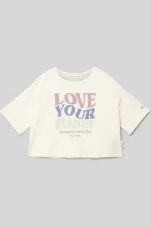Champion Kort T-shirt met motiefprint