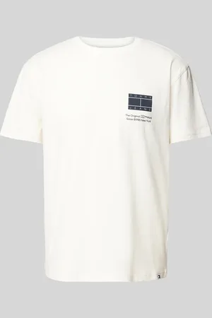 Tommy Hilfiger Regular fit T-shirt met labelprint