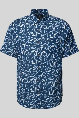 Lerros Slim fit vrijetijdsoverhemd met all-over print