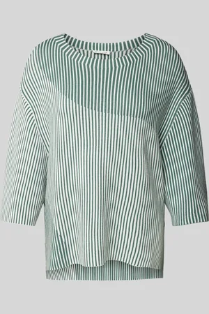 TOM TAILOR Oversized gebreide pullover met 1/2-mouwen