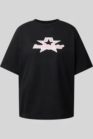 Low Lights Studios Oversized T-shirt met labelprint, model 