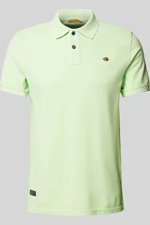Camel Active Poloshirt met labelstitching