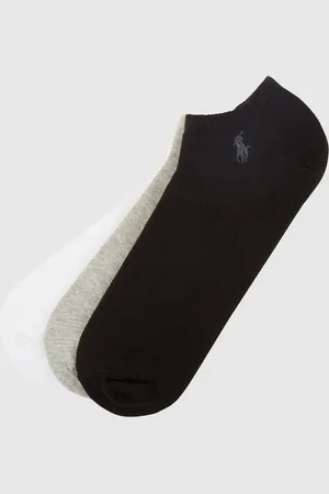 Ralph Lauren Sneakersokken van elastische katoenmix in een set van 3 paar