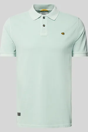 Camel Active Poloshirt met labelstitching