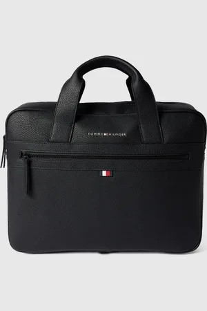 Tommy Hilfiger Laptoptas in leerlook
