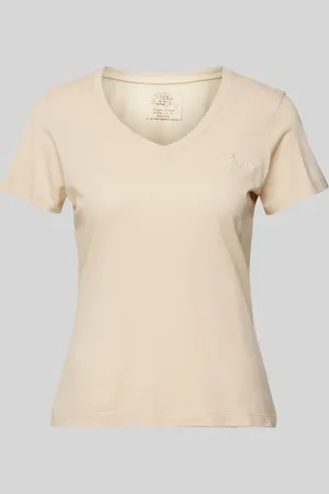Guess T-shirt met labelstitching