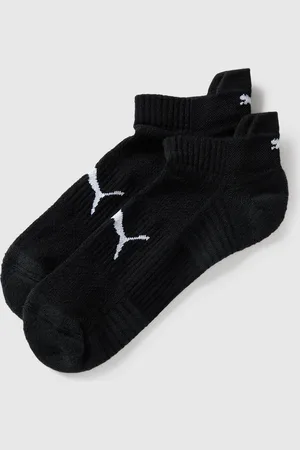 PUMA Sneakersokken met labeldetails in een set van 2 paar, model 
