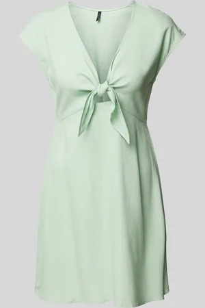 VERO MODA Mini-jurk met knoopdetail, model 