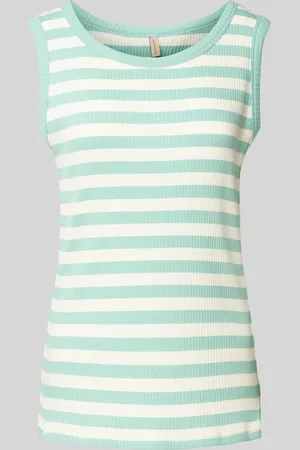 soyaconcept Tanktop met blokstrepen, model 