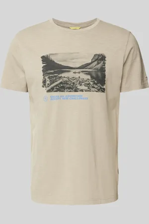 Camel Active T-shirt met labelprint