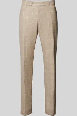 Strellson Pantalon met rasterruit, model 