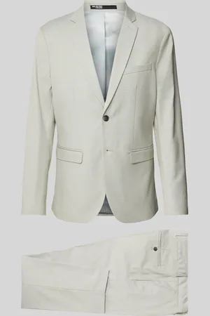 SELECTED Slim fit pak in effen design, model 