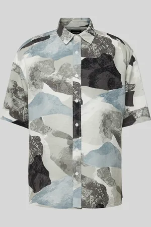Only & Sons Regular fit vrijetijdsoverhemd met all-over motief, model 