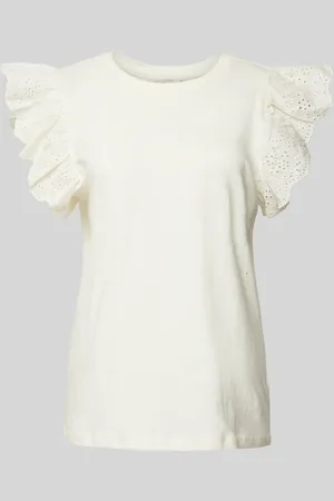 Freequent T-shirt in effen design, model 