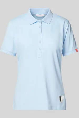 Frieda & Freddies Poloshirt met motiefprint