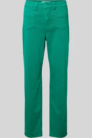 Comma, Regular fit jeans met opgestikte zakken