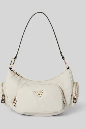 Guess Handtas met labelapplicatie, model 