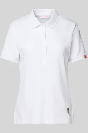 Frieda & Freddies Poloshirt met motiefprint