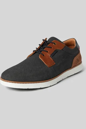 Bullboxer Veterschoenen met leren badges