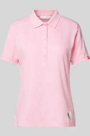 Frieda & Freddies Poloshirt met motiefprint