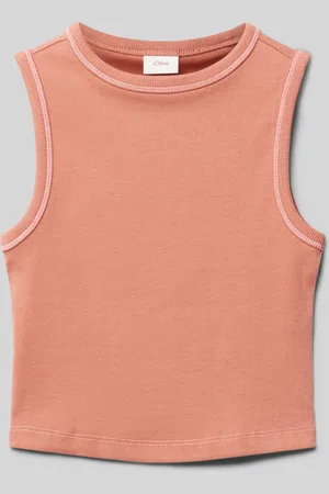QS by s.Oliver Tanktop met contraststrepen