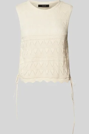 VERO MODA Gebreide top met ajourpatroon, model 