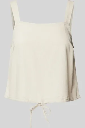 VERO MODA Korte top met bandjes en structuurmotief, model 