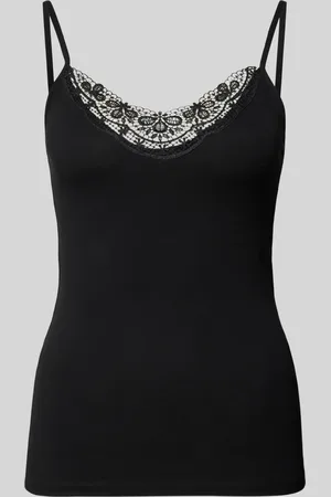VERO MODA Top met bandjes en kant, model 