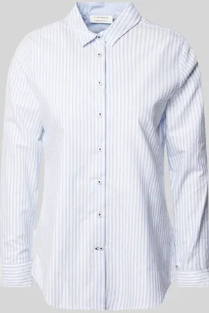 ETERNA Overhemdblouse met streepmotief, model 