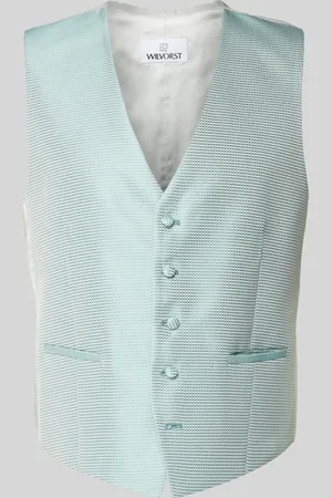Wilvorst Gilet met all-over motief