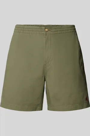Ralph Lauren Regular fit korte broek met logostitching, model 