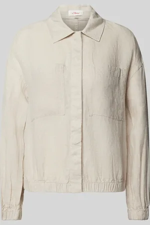 QS by s.Oliver Blazer met platte kraag